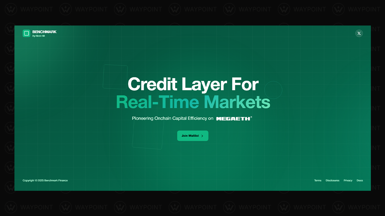 Benchmark MegaETH Credit Layer